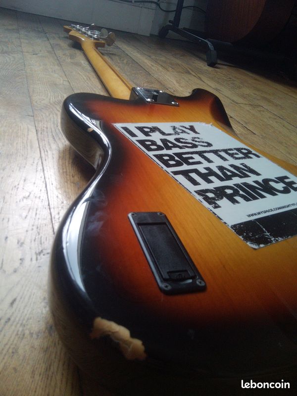 Fender Jaguar Bass Sunburst - Made in Japan - 2007 (image 8)