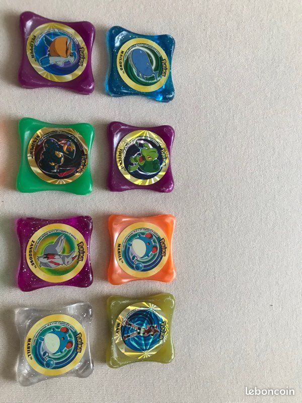 Lot de 10 WAPS - POKEMON ,très bon état (image 2)