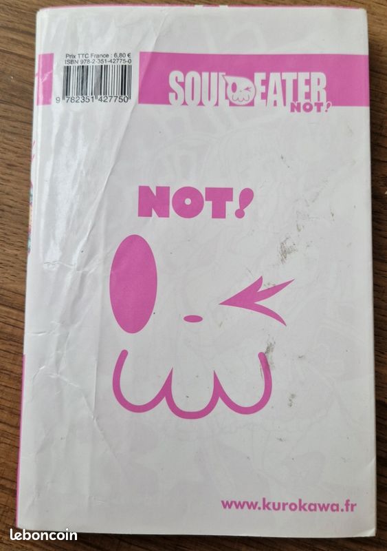 Manga Soul Eater Not tome 1 (image 2)