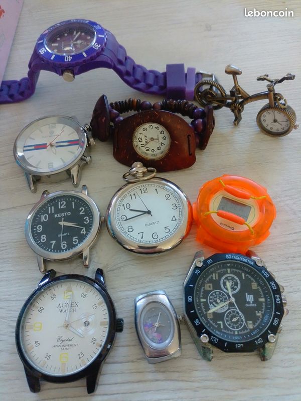 Lot De Montres à Quartz à Réparer Ou Pour Pièces Détachées - Réf. F448 - Occasion
