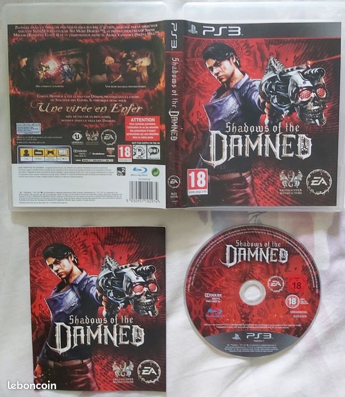 Jeu Vidéo Shadow Of The Damned Pour PlayStation 3 (PS3) - Très Bon état, Boîte Et Instructions