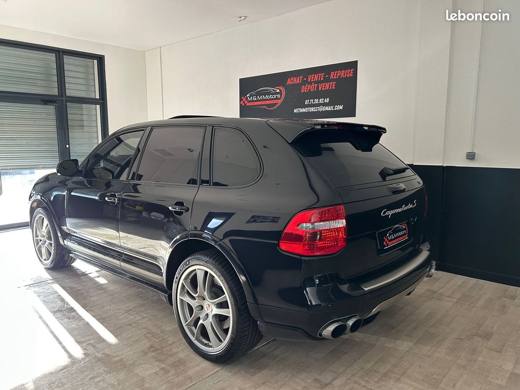 Porsche cayenne turbo s 4.8 v8 550 origine france (image 3)