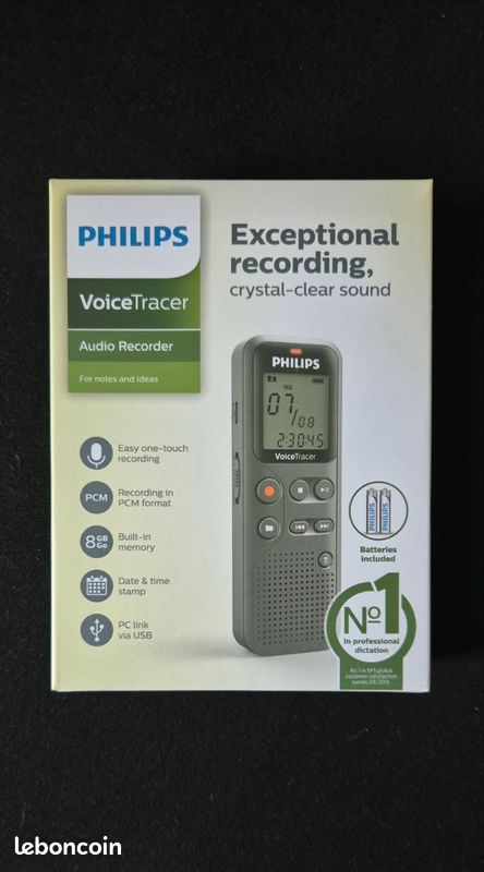 Enregistreur vocal Philips (image 1)