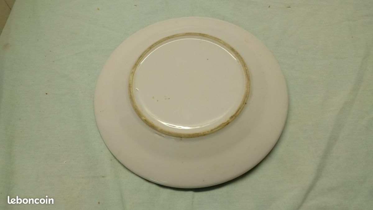 Assiette decorative vintage années 60 chiens (image 2)