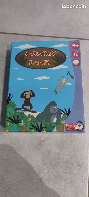 Monkey Party Clever Games jeu de société (image 1)