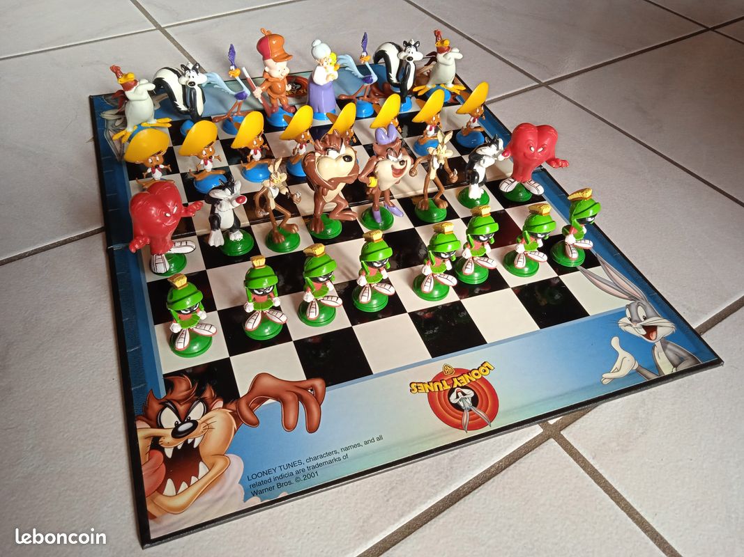 Jeu d'échecs Looney Tunes dans sa boîte - Jeux & Jouets