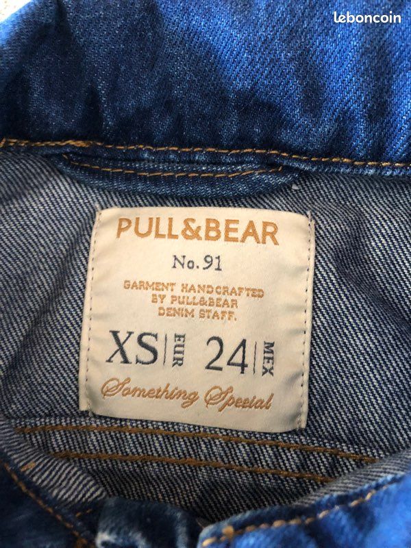 Veste en jean femme PULL&BEAR taille XS Vêtements