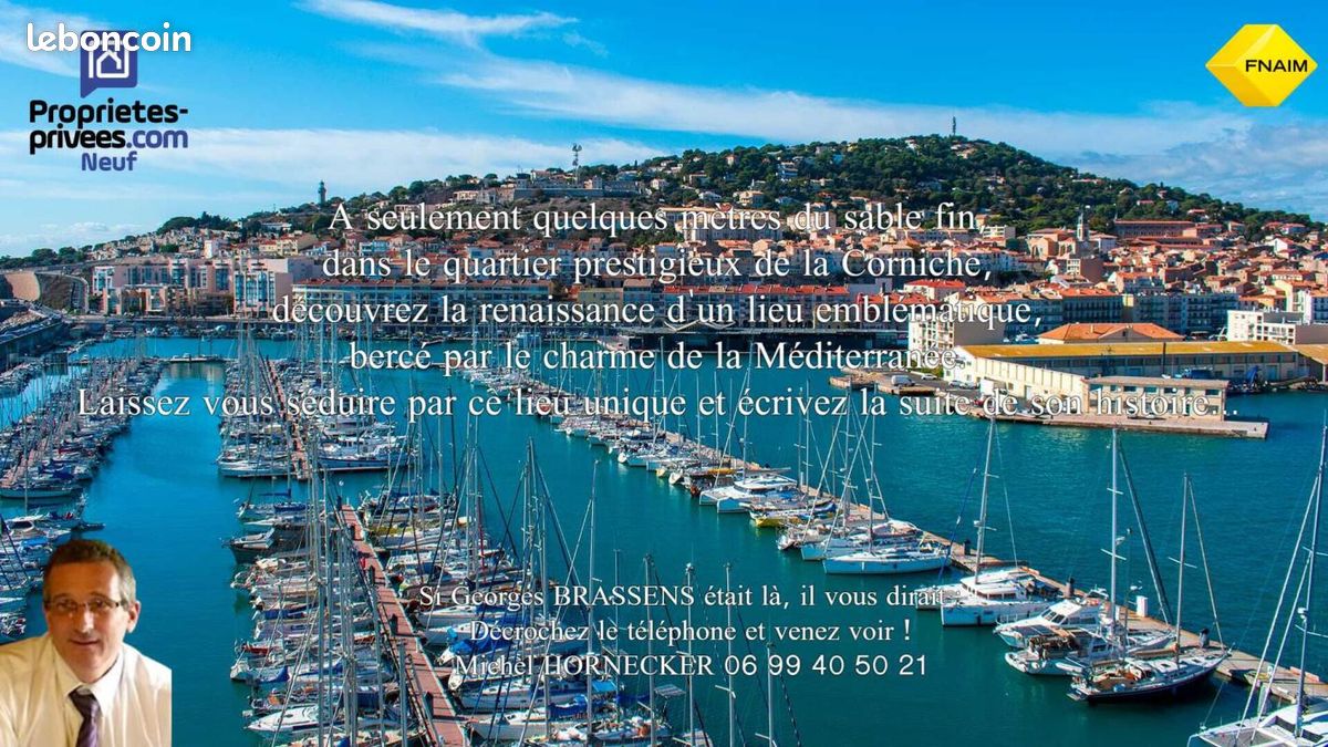 Appartement 3 pièces 62 m² · à Sète · 62 m² · 354 900 €