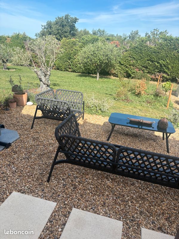 Superbe ensemble Outdoor Design 6 pl en parfait état (image 12)
