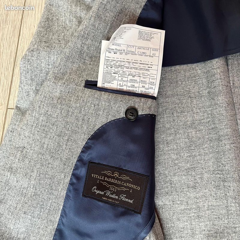 Veste de costume Suitsupply pure laine état neuf (image 4)