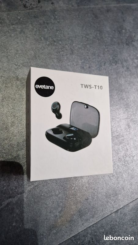 Écouteur Bluetooth Evetane TWS -T10 (image 1)