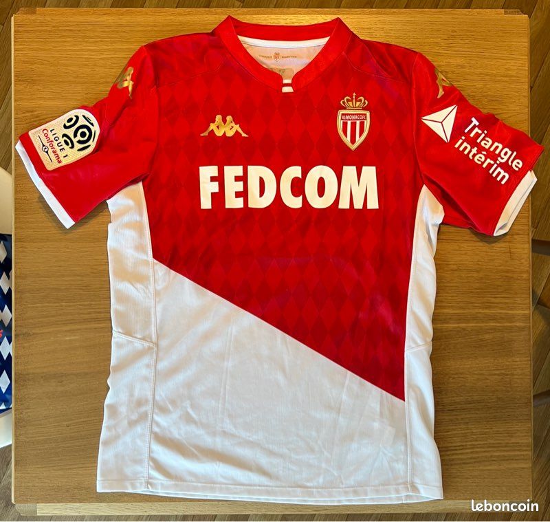 Maillot De Rugby Monaco Sevens 2019/2020 - Le Coq Sportif - Taille M - Neuf Avec étiquettes - Rouge