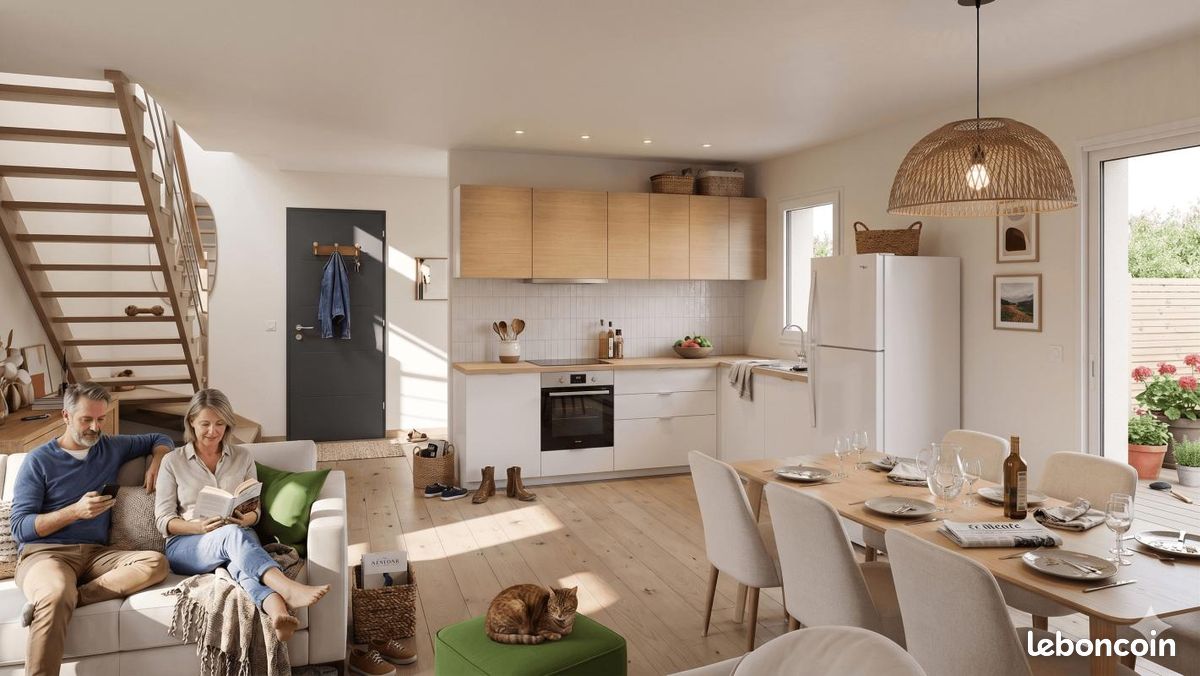 Maison 90 m² · à Saint-Aubin-d'Aubigné · 90 m² · 242 930 €