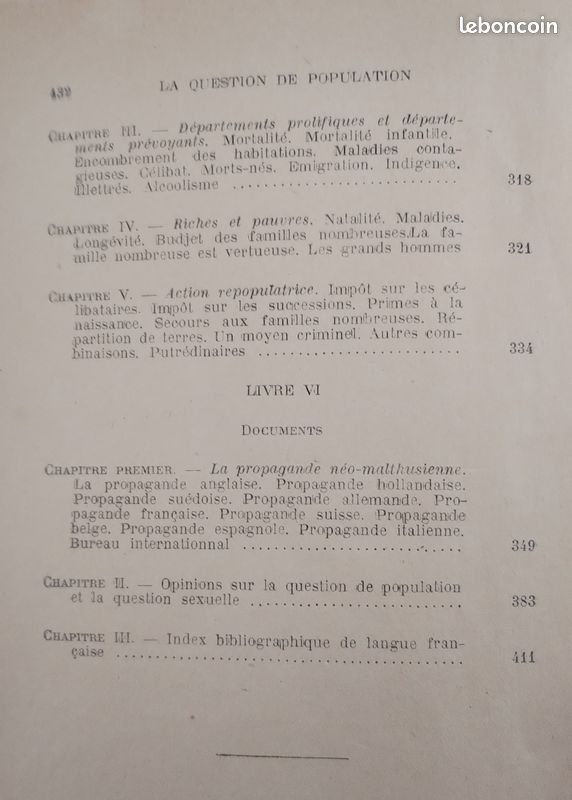 MEDECINE. SOCIETE. Population et problème sexuel (image 9)