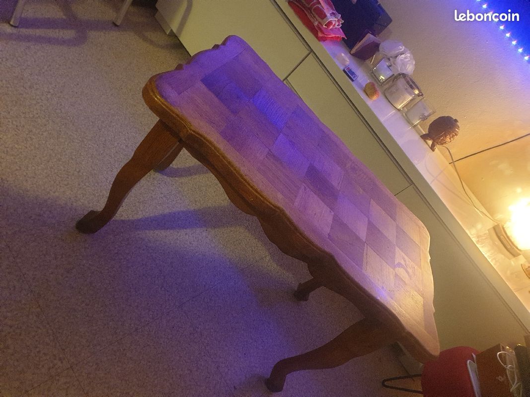 Table basse bois veritable (image 1)