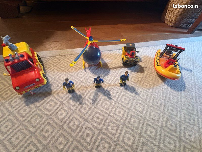 Lot Jouets Sam le Pompier Jeux Jouets
