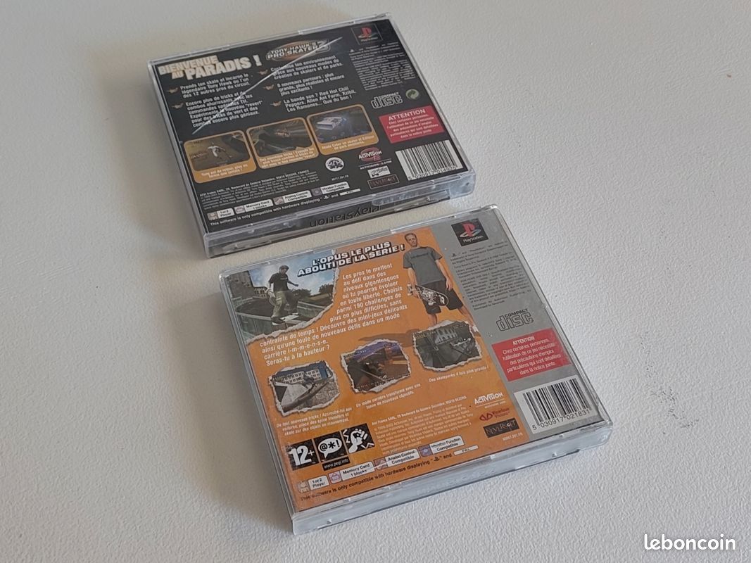 [PS1] Lot Tony Hawk's Pro Skater 1 + 2 + 3 + 4 (image 7)