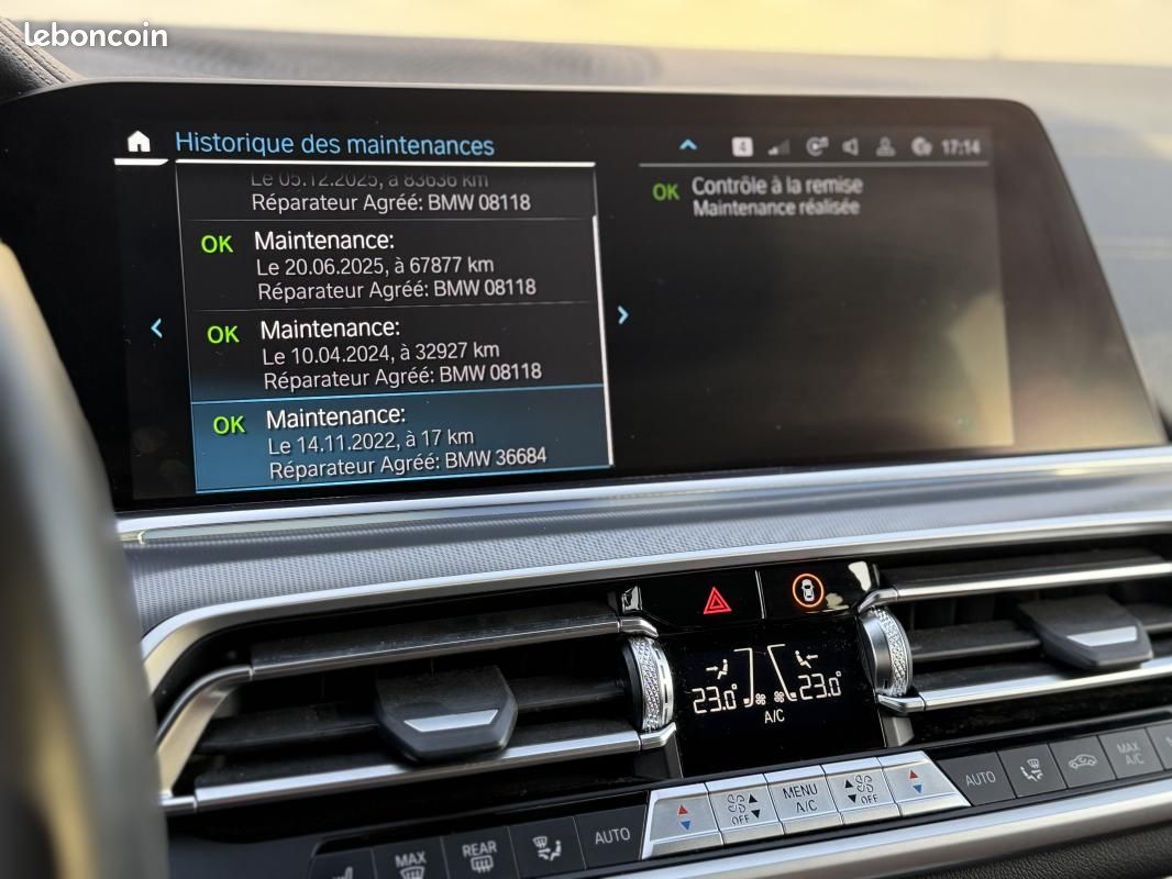 BMW X5 Xdrive 45E 394 Ch M Sport Bva / 45 E Sort de Révision Bmw (image 14)