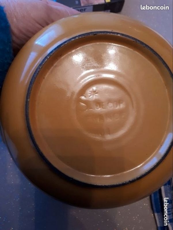 Appareil à fondue en céramique jaune moutarde S_decor France 31 (image 8)