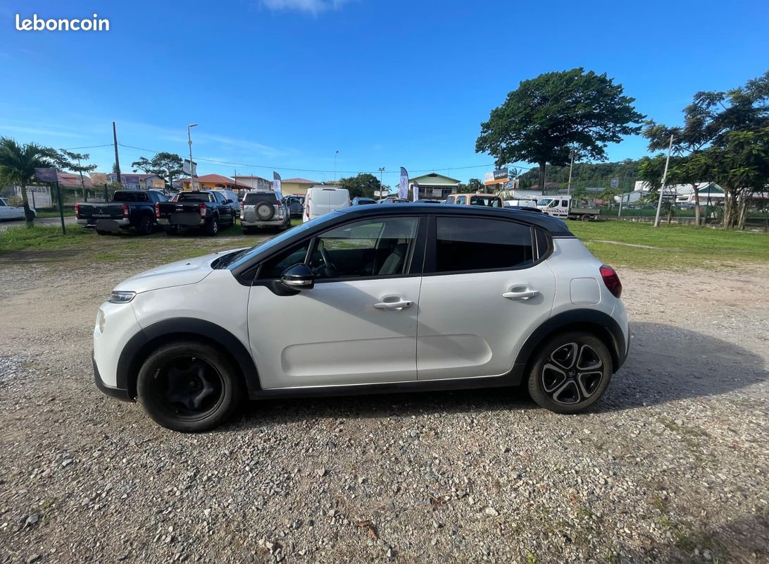 Citroën C3, Blanche, 4cv, 5 portes, mise en circulation le 25/03/2019 (image 2)