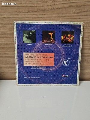 Vinyle 45 tours rétro ancien Welcome to the Pleasure Dome disque collection vint (image 1)
