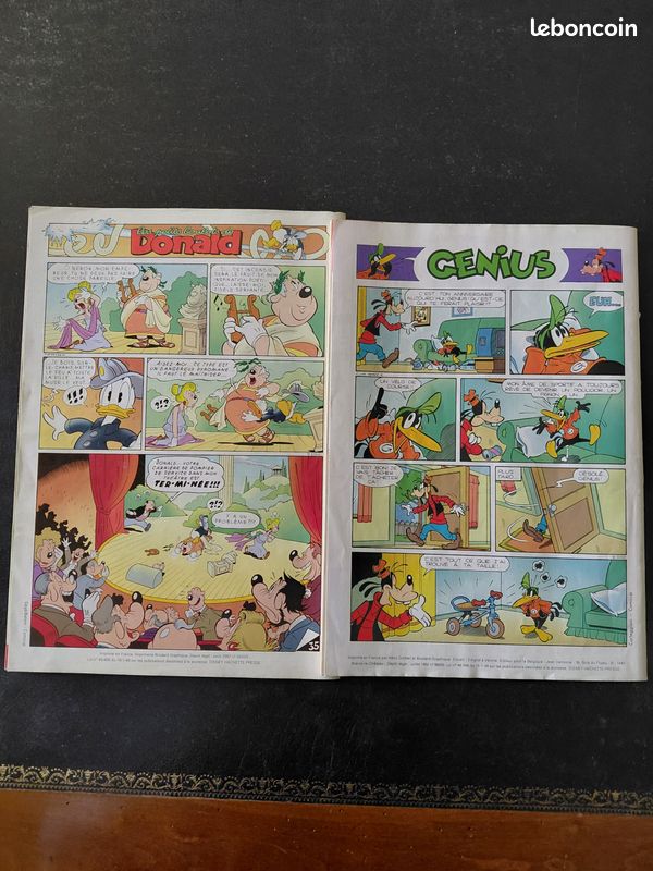 Lot de 2 livres "Le jounal de Mickey" (image 2)