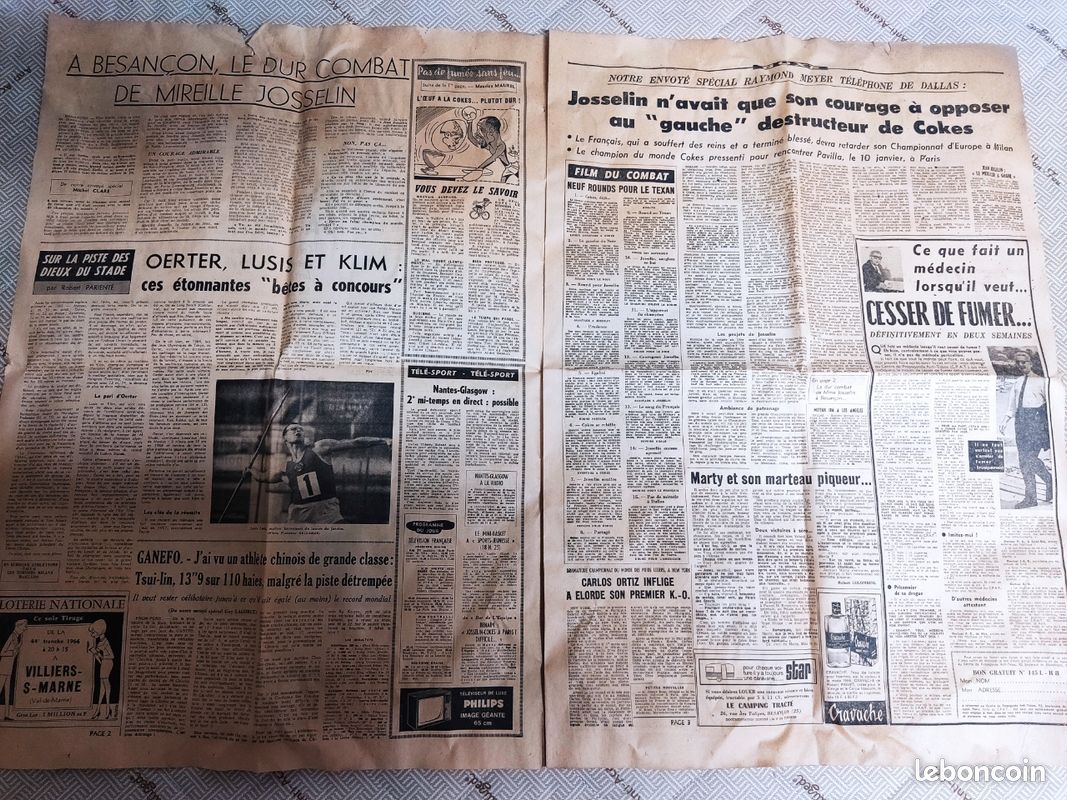 Journal La Nouvelle République du 6 mars 1964 (image 2)
