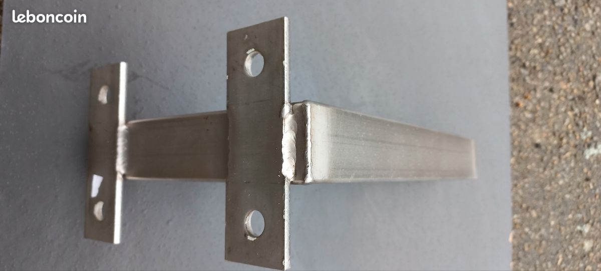 Heyiarbeit Gouvernail de bateau RC avec bras servomoteur en L de 5,7 mm d'épaisseur - 36 mm x 27 mm - FXB-QJFXD