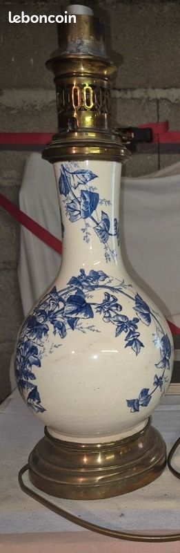 Lampe porcelaine (image 2)