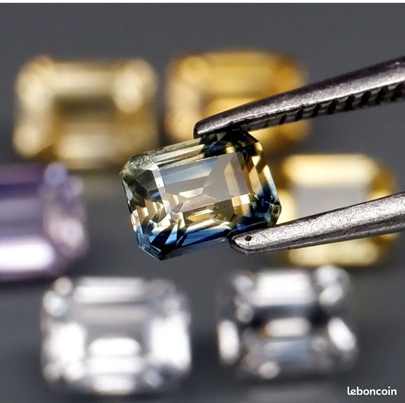 Lot de 7 Saphirs de Ceylan 2.20 carats (image 2)