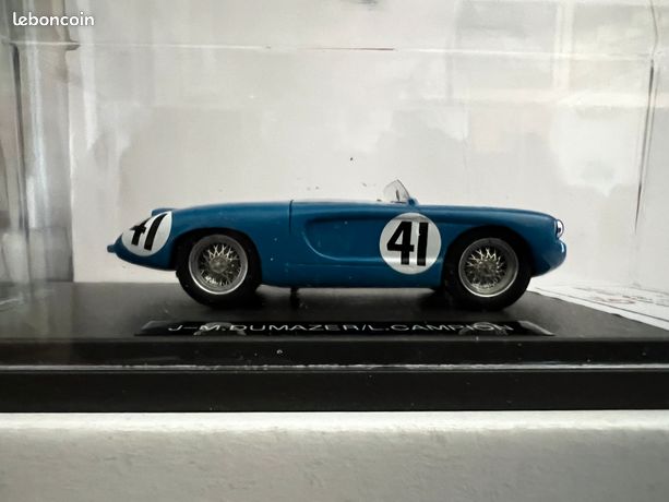 Porsche 550 28 24 Heures du Mans 1956 Spark S9718 - Miniatures Autos Motos
