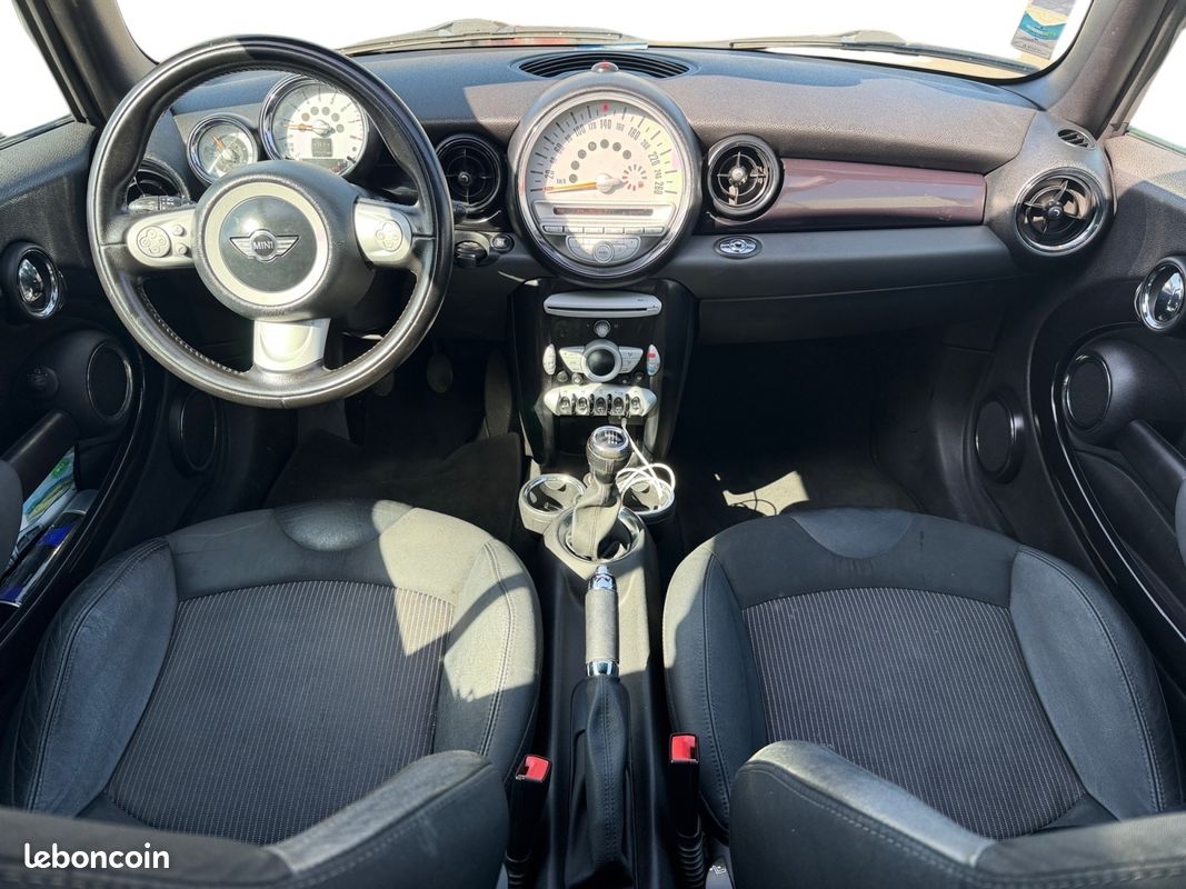 MINI CABRIOLET R57 98 ch One Pack Salt DECAPOTABLE-CABRIOLET-REGULATEUR-LIMITEUR-BLUETOOTH (image 10)