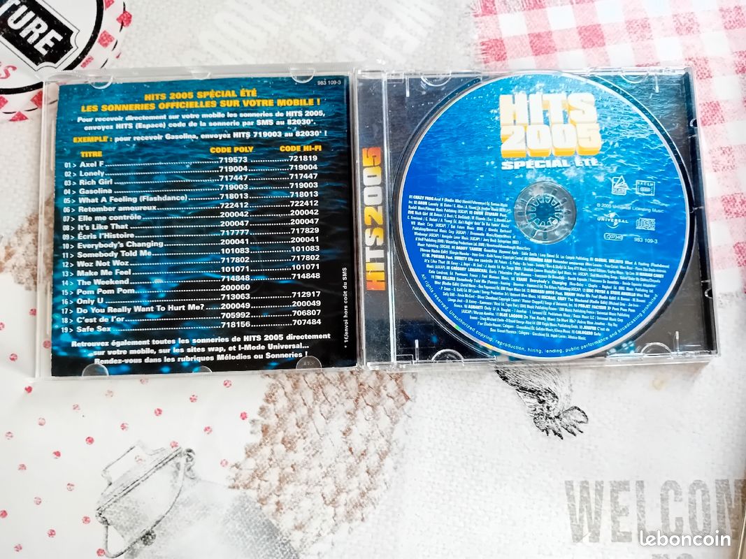 Cd Hits 2005 spécial été (image 2)