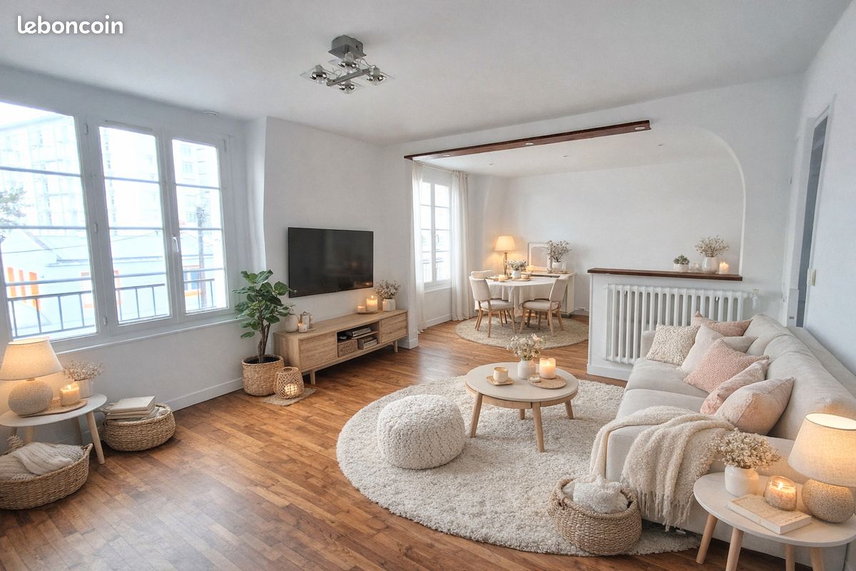 Appartement 4 pièces 74 m² · à Brest · 74 m² · 1 110 €/mois