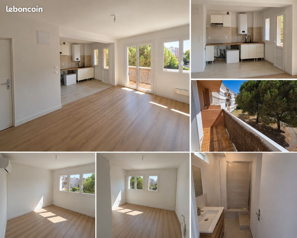 Appartement 3 pièces 58 m² · à Toulouse · 58 m² · 1 140 €