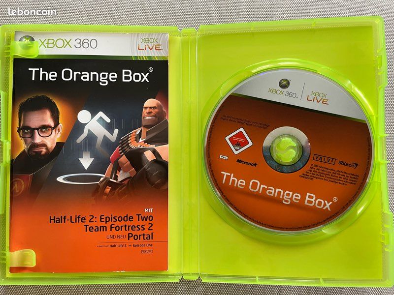 Half-Life The Orange Box Xbox Jeux vidéo