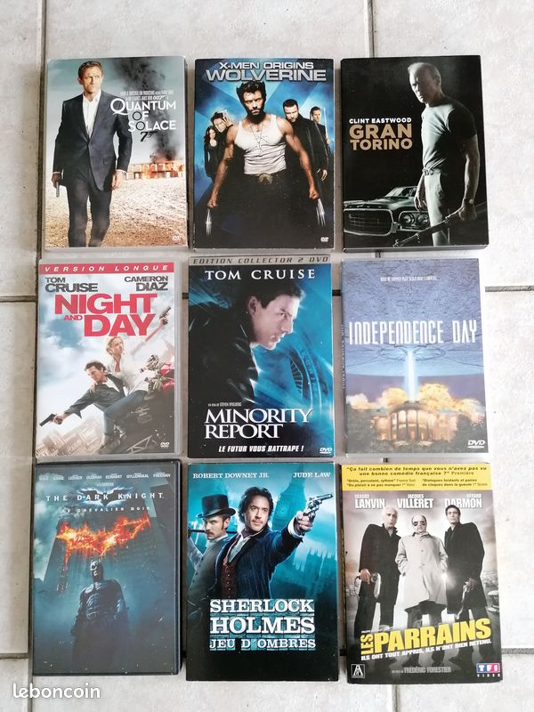 9 DVD en TBE (image 1)