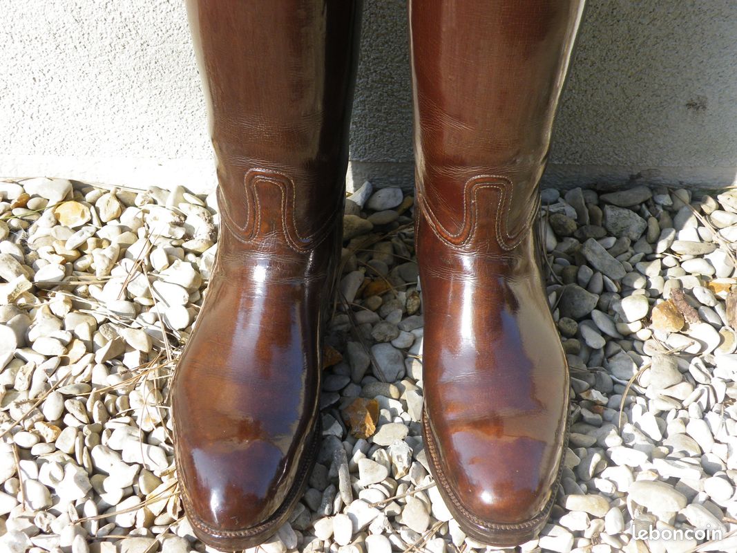 Bottes d'équitation marron - France