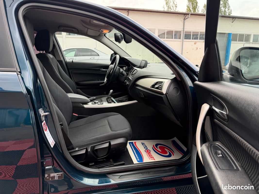 Bmw 118d 143cv pack sport boite automatique zf8 5 porte 192000 klm 12 mois garantie / start and stop / camera de recule / siege chauffant / feux de route auto / gps europe / jante alu .... / (image 10)