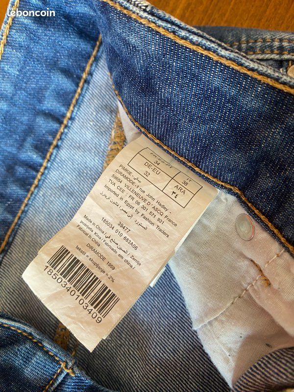 Short en jean (image 4)
