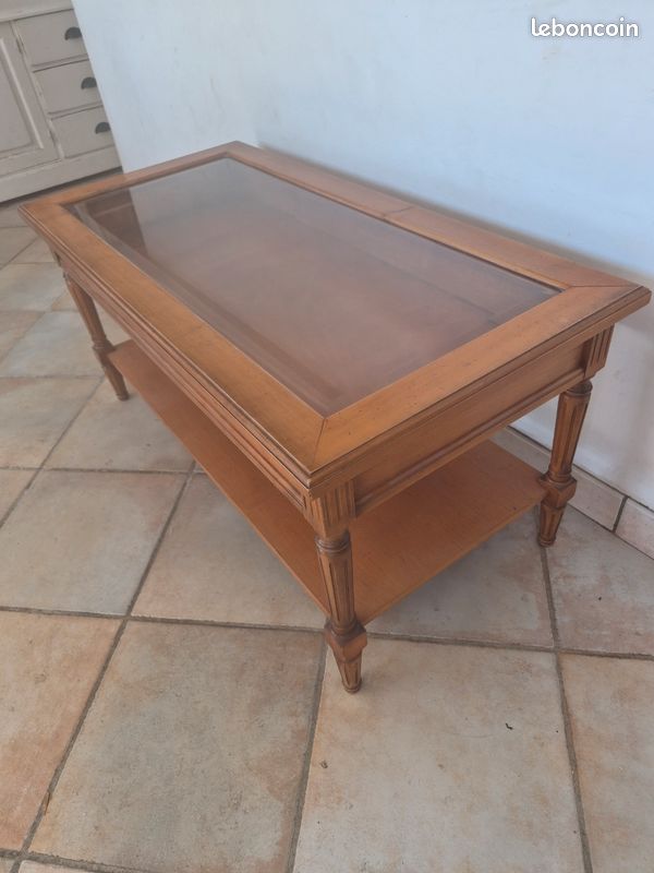 Table basse vitrine (image 2)