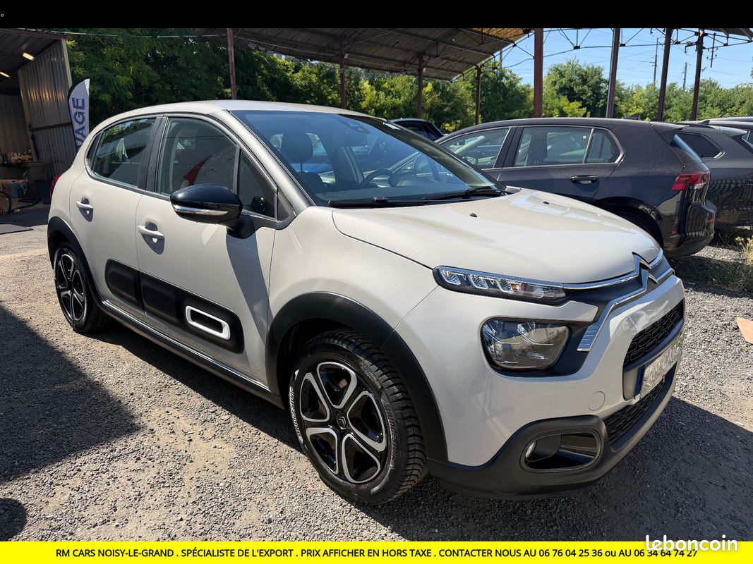 CITROEN C3 1.2 ESSENCE SS BVM5 Feel Pack EXPORT TUNISIE MAROC PRIX EN HT (image 3)