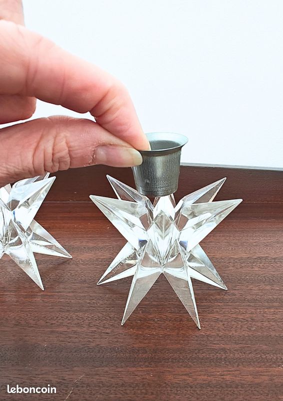 Ensemble de 4 bougeoirs "Sputnik" – Design Space Age – France (image 4)