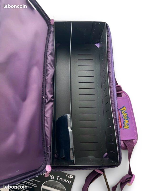 Sac à Dos Pokemon Ectoplasma - Porte-cartes Violet - Taille Petit - Occasion - Pour Enfant Unisexe