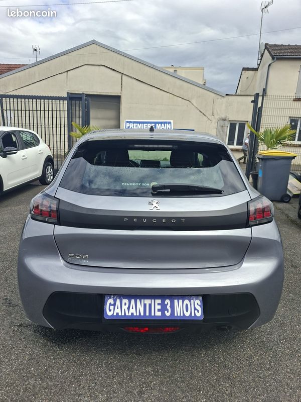 PEUGEOT 208 1,5 BLUEHDI-100 FEELNAV 2021 181KMS 1èreMAIN 6500E TVA RÉCUPÉRABLE (image 5)