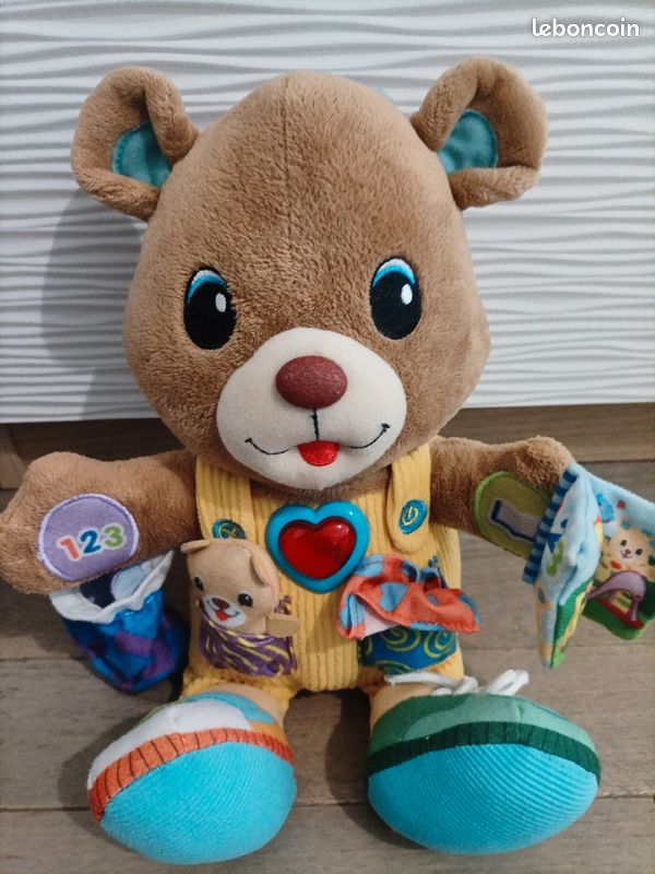 Ours Gaspard 1,2,3 habille-moi VTech (image 2)