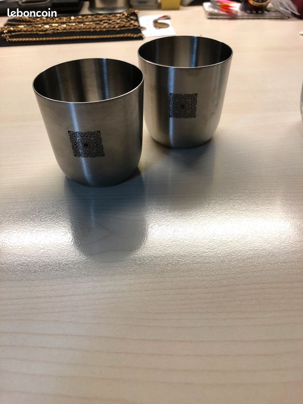 Verres à Whisky Acier Inoxydable (image 1)