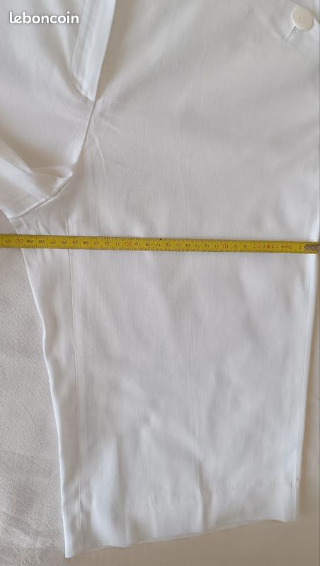Bermuda blanc 1 2 3 taille 40 (image 11)