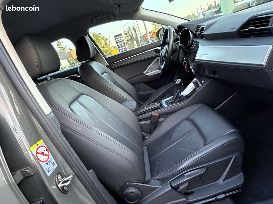 AUDI Q3 SPORTBACK 35 TFSI 150 ch S tronic 7 S line 1ère MAIN/CUIR/NAVI MMI/FULL LED/CAMERA/ACC/HISTORIQUE COMPLET/GAR (image 18)
