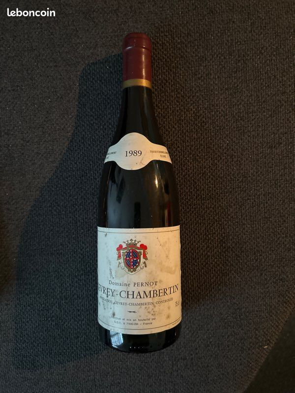 GEVREY- CHAMBERTIN 1989 Domaine Pernot (image 1)